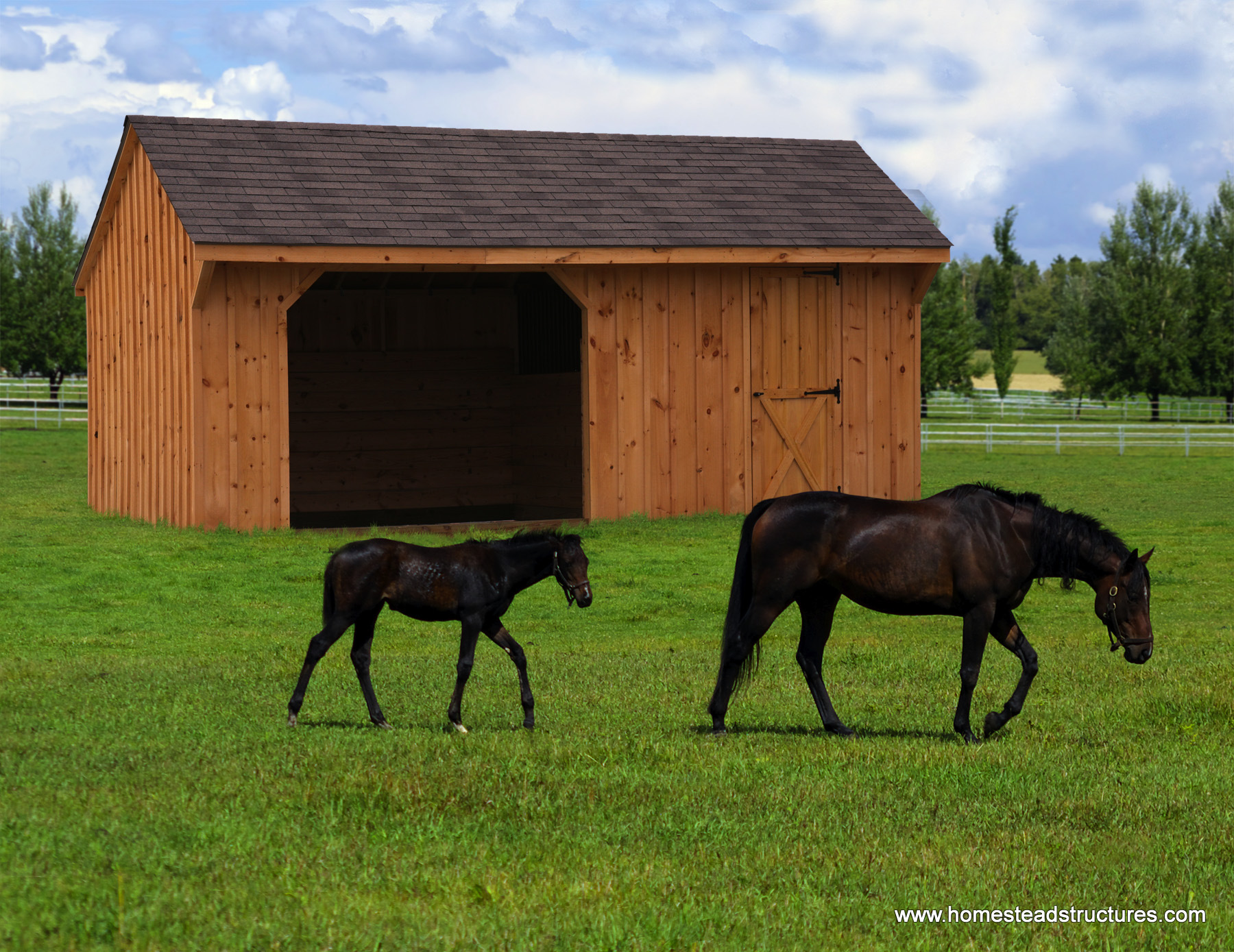 Horse Barns | Homestead Structures